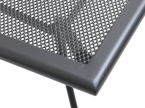 LARVIK Д200 маса сива + 4 LARVIK стола регулируеми сиви