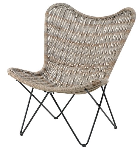 Lounge chair VALLESTRUP natural