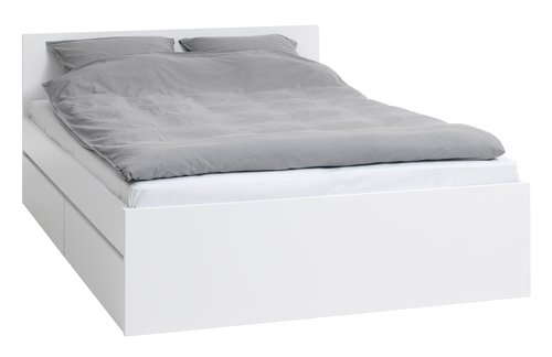 Sänkykehikko LIMFJORDEN 180x200 valkoinen