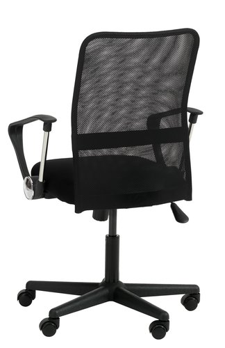 Silla de Oficina de Malla Negro