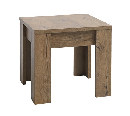 End table VEDDE 50x50 wild oak