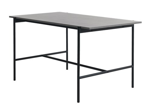 Eettafel TERSLEV 80x140 beton kleur