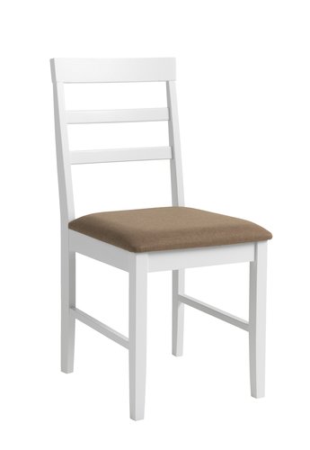 Jedálenská stolička FARSTRUP biela
