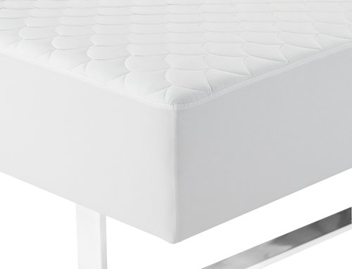 Quilted Mattress Protector MARIE SGL white