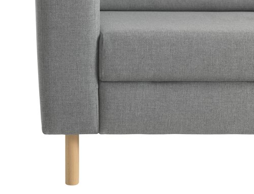 Sofa SVALBARD 3-pers. lysegrå