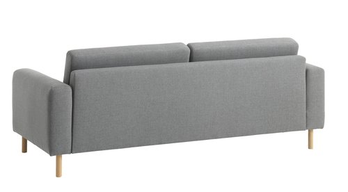 Sofa SVALBARD 3-seter lys grå