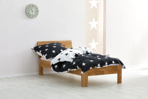 Estrutura de cama OLSKER 90x190 carv