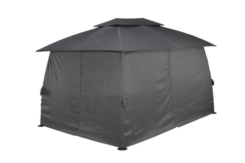 Pavillon SANKT HANS B3xL4xH2.65m grå JYSK