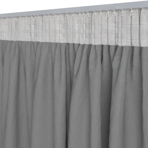 Blackout curtain VANNA 1x140x300 d.grey
