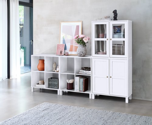 Cabinet SKALS 4 compartments white