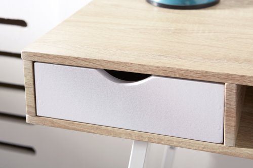 Secretária BRYRUP 48x120 carv./branco