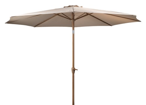 Market parasol VARSLER D320 sand