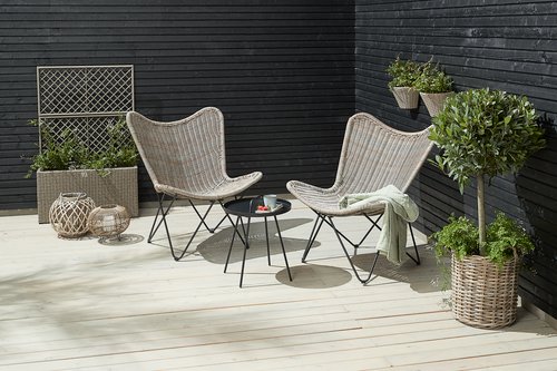 LoungeSessel VALLESTRUP natur JYSK