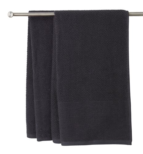 Bath towel GISTAD 65x130 asphalt