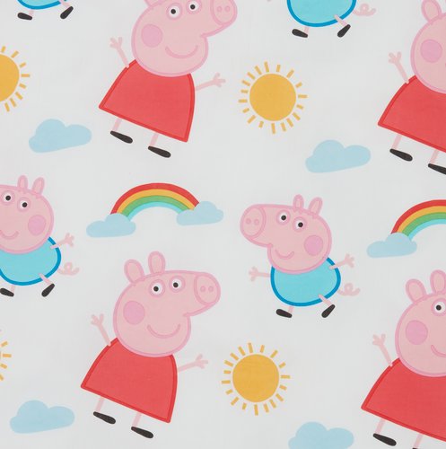 Dekbedovertrek junior PEPPA PIG 100x140 blauw/groen