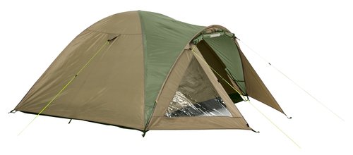 Tent SVARTSKOG 4-persoons beige/groen