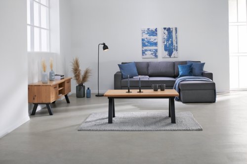 Mesa centro NEW YORK 60x110 carvalho/pto