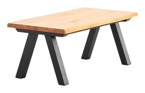 Mesa centro NEW YORK 60x110 carvalho/pto