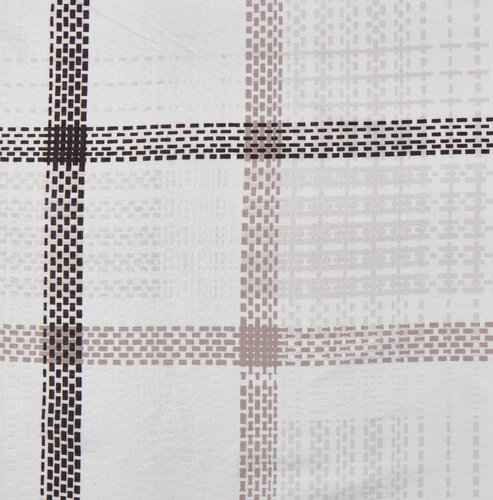 Parure de lit Seersucker EMILIA 240x220 gris