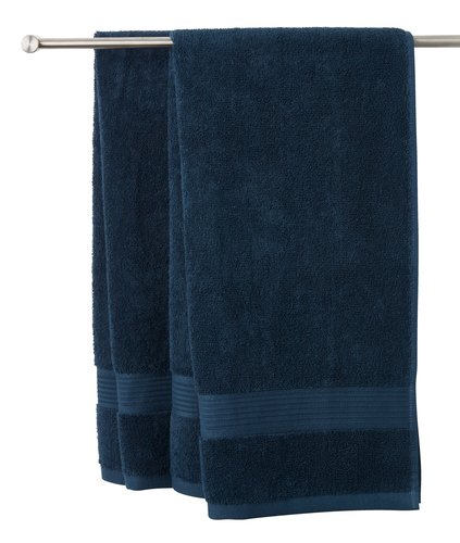 Πετσέτα επισκεπτών KARLSTAD 40x60 μπλε μαρέν KRONBORG