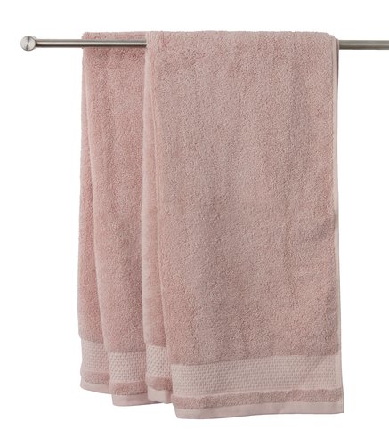 Asciugamano NORA 50x100 rosa cipria