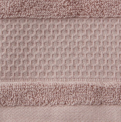 Badehåndkle NORA 70x140cm støvet rosa