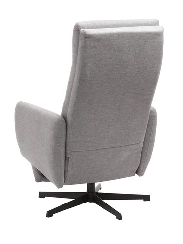 Fauteuil inclinable BREMDAL gris clair