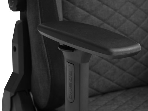 Krzesło gamingowe ABILDAA antracyt szary tkanina