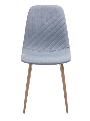 Krzesło JONSTRUP jasnoniebieski/dąb