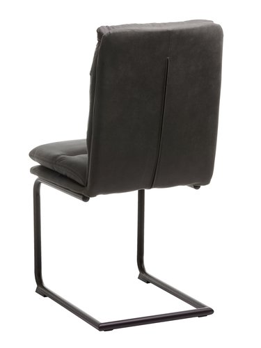 Cadeira jantar ULSTRUP antracite/preto