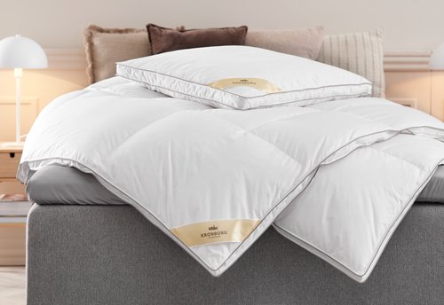 Couette duvet d'oie 200x220 KRONBORG FAGERNES extra chaude