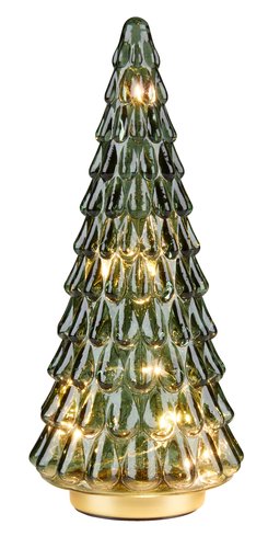 Világító karácsonyfa MODGUNN üveg MA26cm időzítővel