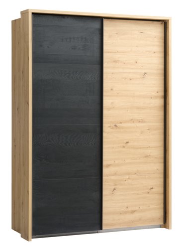 SALTOV wardrobe 150 with frame oak