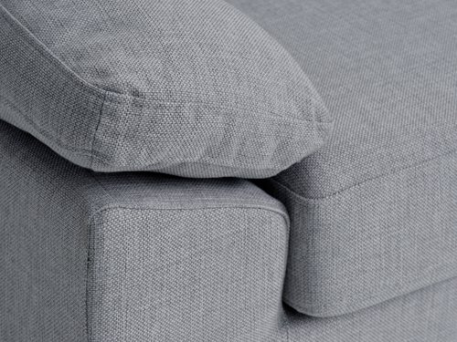 Sofa m/sjeselong GEDVED lys grå