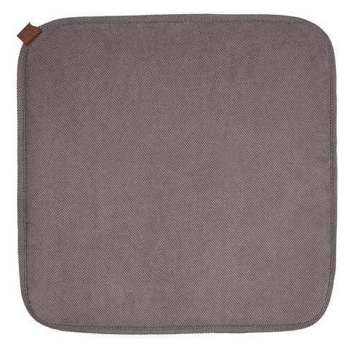 Seat pad LOMME 38x38x2 grey