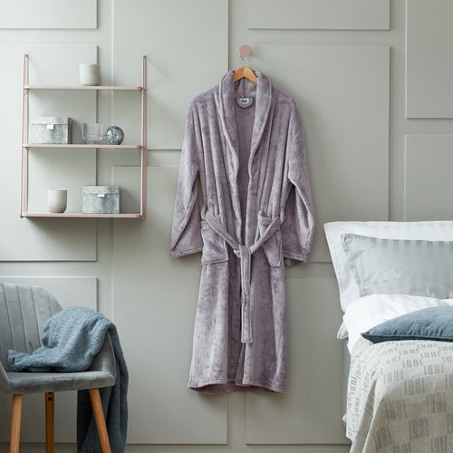 Bathrobe LERUM S/M light purple JYSK