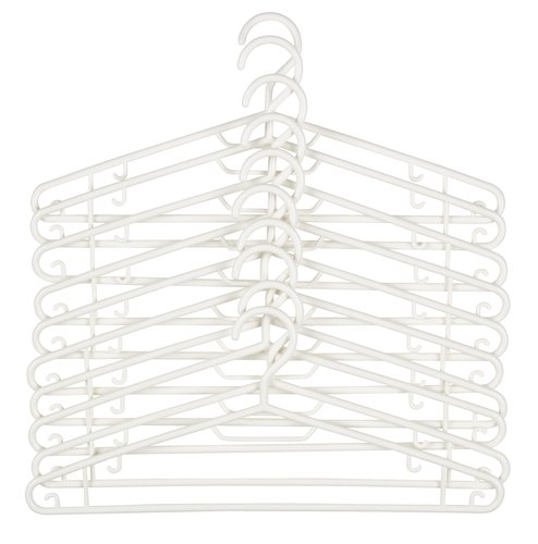 Hangers SIGBRANDT white pack of 10