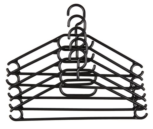 Hangers TRYGVE black pack of 5