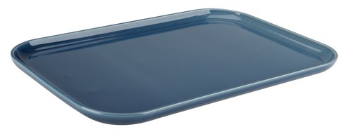 Serving platter LEIV W23xL32cm blue