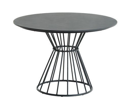 Baštenski stol FAGERNES Ø110 siva