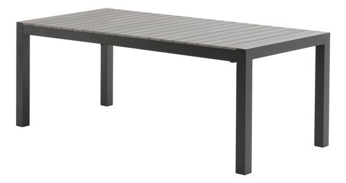 Stůl HOBURGEN Š95xD205/275 šedá