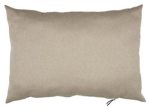 Back cushion LILJE velour 50x70 beige