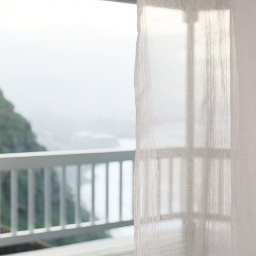 Curtain MARISKO 1x140x300 white JYSK