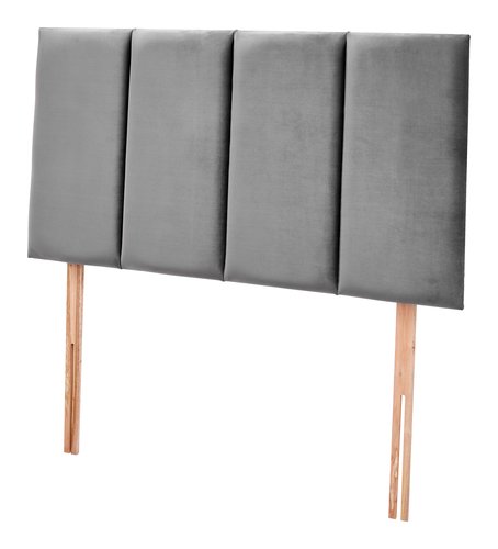 Headboard H50 STITCHED Double Grey-43