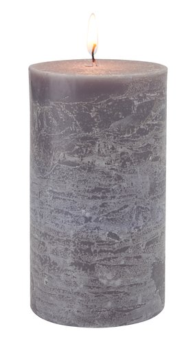 Świeca EILEF Ś7xW12cm ciemnoszary