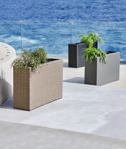 Planter box STOKKAND W30xL83xH60 natural