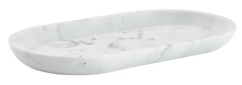 Vassoio BERGHEM P14xL25xH3cm effetto marmo