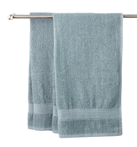 Telo da bagno UPPSALA 65x130 cm blu polvere