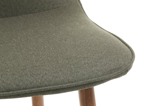 Spisebordsstol BISTRUP olivengrøn/eg