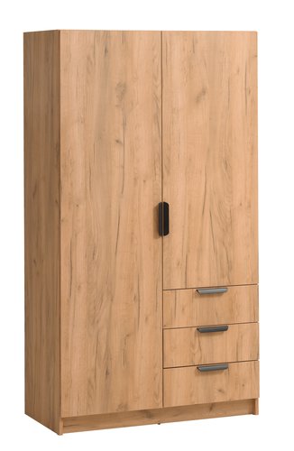 Wardrobe JENSLEV 96x176 oak